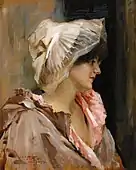 ペニョワールのパリ人女性