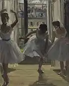 『三人の踊り子』(1873)私蔵"Trois Danseuses"