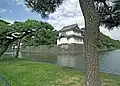 江戸城の内堀の内側は現在 皇居や公園(北の丸公園ほか)として用いられている。