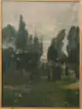 エドゥアール・ジョゼフ・ダンタン, Enterrement d'un enfant à Villerville (1884年)
