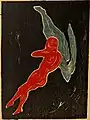 『宇宙での出会い』1905年。木版画。