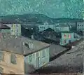 『ニースの夜』1891年。油彩、キャンバス、48 × 54 cm。オスロ国立美術館。