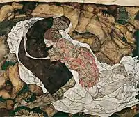 『死と乙女』（1915年、オーストリア・ギャラリー）