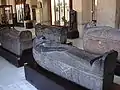 エジプト考古学博物館(エジプト、カイロ)の展示