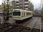 2006年(平成18年)と2014年(平成26年)の711号車正面方向幕横のワンマン表示器使用中止、正面窓下の社名ロゴ変更、側面ドア横の出入り口表示器の撤去、乗務員室引戸上の京阪グループロゴ、側面の山マークの下の社名ロゴ有無などの変化がみられる。