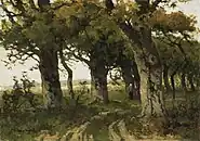 夏の終わりのオークのある小径 アムステルダム国立美術館