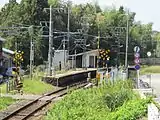 駅遠景