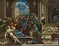 『神殿を浄めるキリスト』1568年頃、ナショナル・ギャラリー (ワシントン)