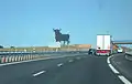 道路と看板の位置関係