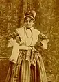 カルロ・ゴルドーニ作『宿屋の女主人』にて、1891年