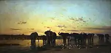 アフリカの象