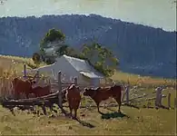 "Milking time" (1922)