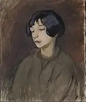 イタリアの少女 (1925) フィンランド国立美術館
