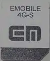 EMOBILE 4G-S USIMカード