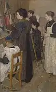 『画学生』(1895)