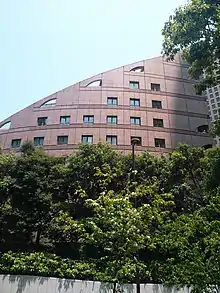 六本木の城山ガーデン内にある駐日スウェーデン大使館