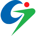 五所川原市章。「G」を図案化。