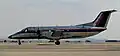 スカイウェストのカラーリングのエンブラエル EMB 120 ブラジリア（引退済み）