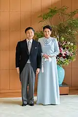 天皇徳仁と皇后雅子（即位前の2018年撮影）