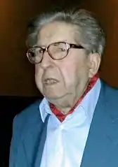 En compagnie d'Henri Dutilleux en participant au jury du Concours International de Composition Henri Dutilleux 2004 (cropped)