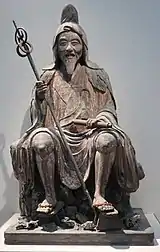 役行者像(キンベル美術館)