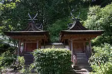 奈良・円成寺白山堂・春日堂（国宝）