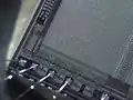 60倍にクローズアップしたEPROM