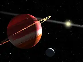 エリダヌス座ε星bの想像図