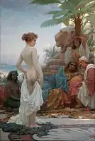 『白い奴隷』(1894)アーネスト・ノーマンド(1857–1923)