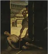 キリスト教の殉教者(1860)アントワープ王立美術館 蔵