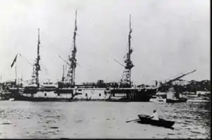 フリゲート艦「エルトゥールル」。