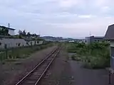 駅構内から函館方面を望む（2007年6月）