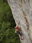フリークライミング