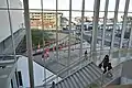 2階より狭間駅方向を見る（2019年3月9日撮影）