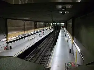 2011年7月のマチャド駅である。