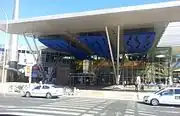 駅入口（2012年7月5日）
