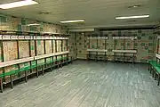 選手控室