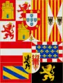 スペインの王室旗(1580 - 1700)