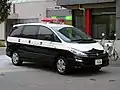 ミニバン型のパトカー(トヨタ・エスティマ)