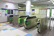 改札口(2023年4月)