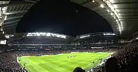 夜のスタジアム