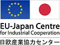 日欧産業協力センター（英語版）のロゴマーク