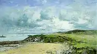 『ポントリューの浜辺』