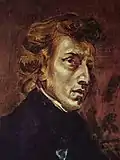 ショパンドラクロワ画