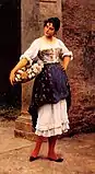 ベネチアン花の売り子 （1895）