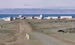 ユーリカの飛行場から見たユーリカ