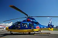 北海道航空AS365N3（UHB取材機）