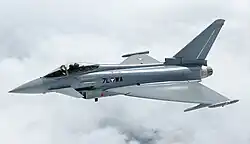 オーストリア空軍のユーロファイター タイフーン