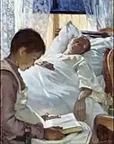 "Reflection in Blue" (1887)