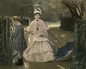 『乳母と子供』、ナショナル・ギャラリー、ワシントンD.C. 1877-78